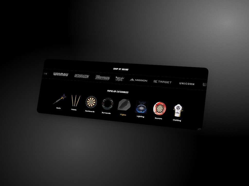 S&D Darting Dynamics shop by brand section